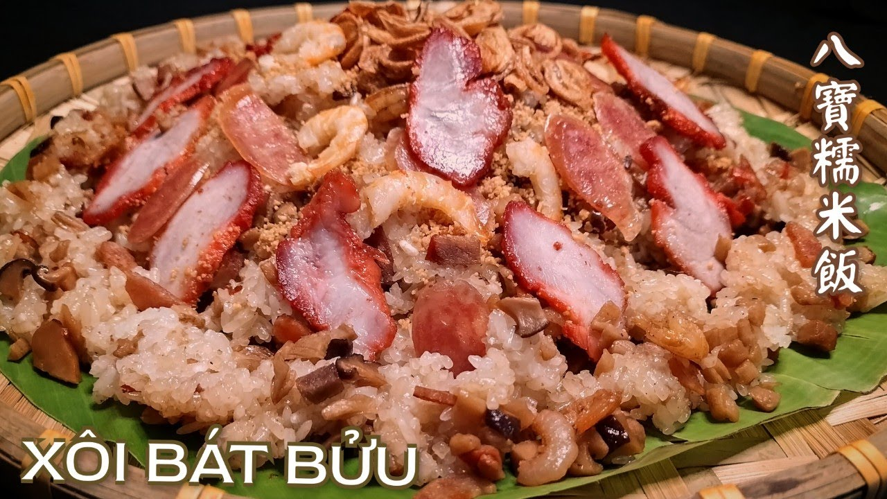  Dễ dàng chế biến món xôi mặn của người Hoa 