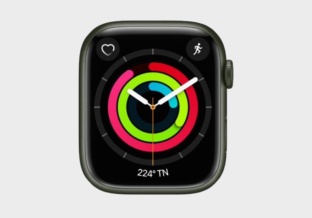 Mặt đồng hồ Apple Watch đẹp hoạt động - kim 
