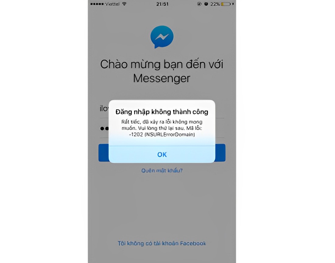 Không đăng nhập vào Messenger do bộ nhớ quá đầy