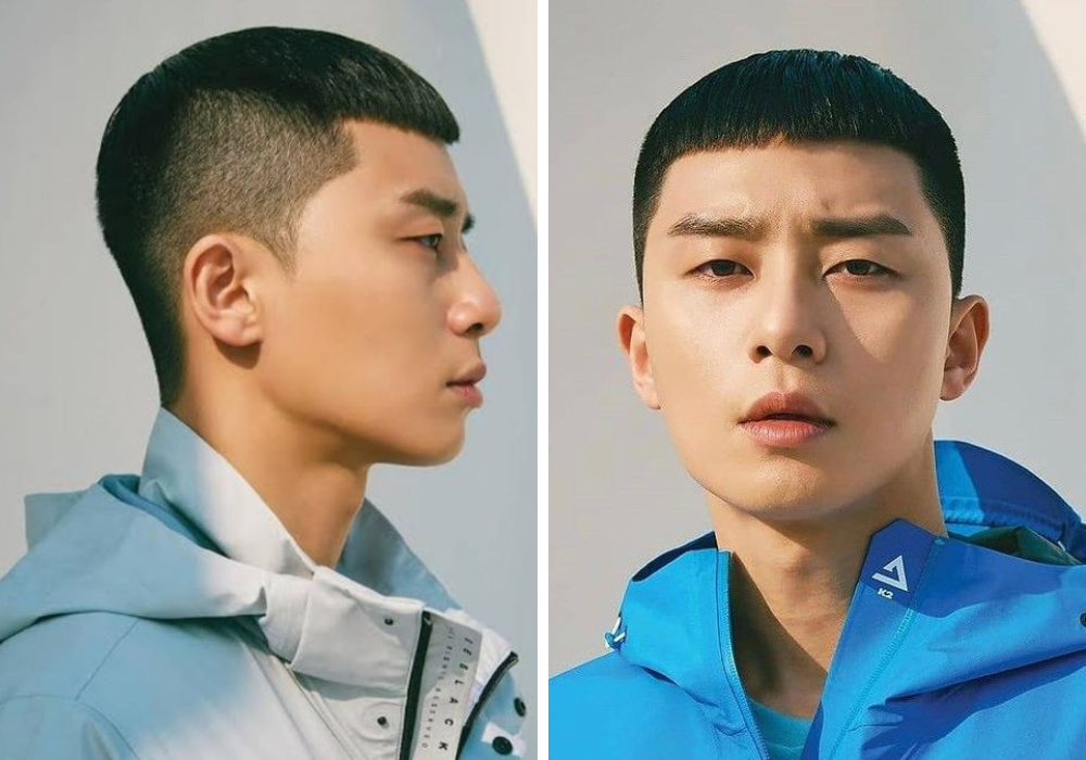 Kiểu Itaewon mohican không vuốt hot trend