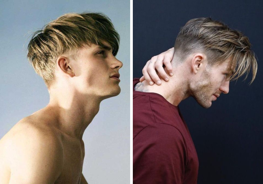 Kiểu mohican không vuốt cắt mái dài mang phong cách lãng tử