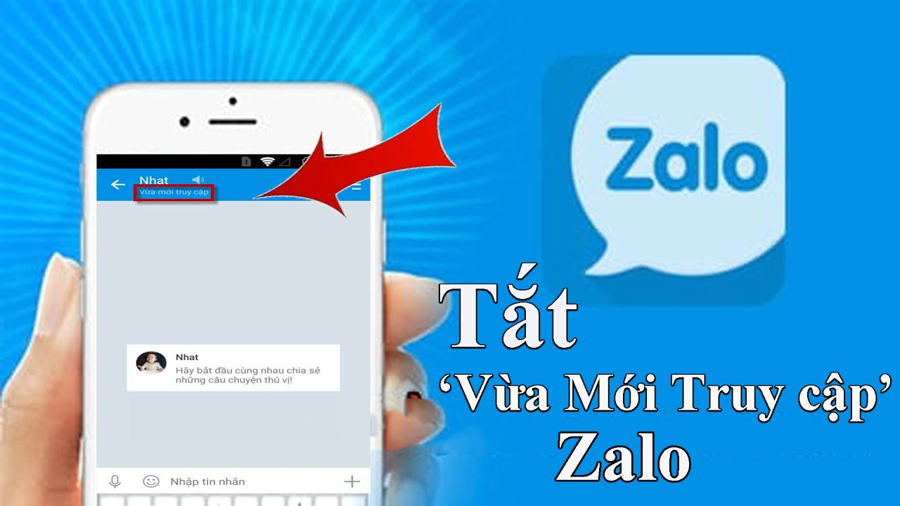 Trạng thái online hiển thị ngay bên dưới tên tài khoản Zalo