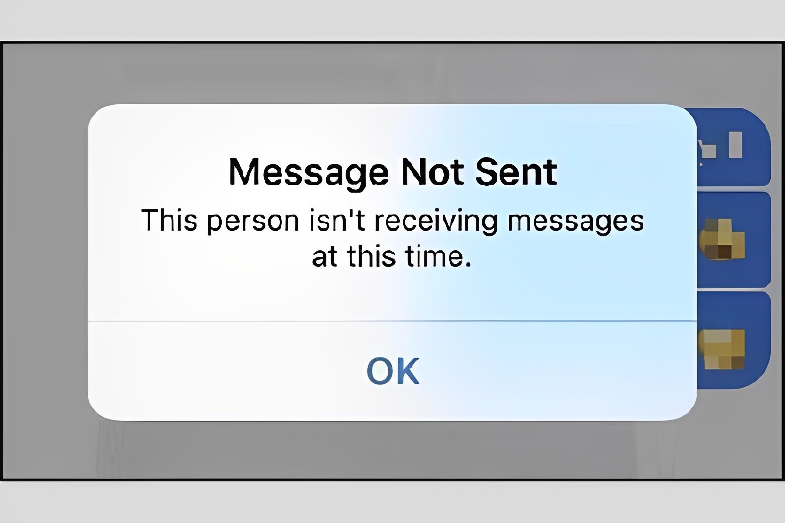 Tài khoản Messenger bị khóa hoặc bị xóa khiến người dùng không gửi được tin nhắn