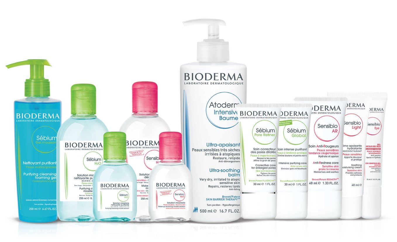 Bioderma có rất nhiều sản phẩm thuộc các danh mục khác nhau