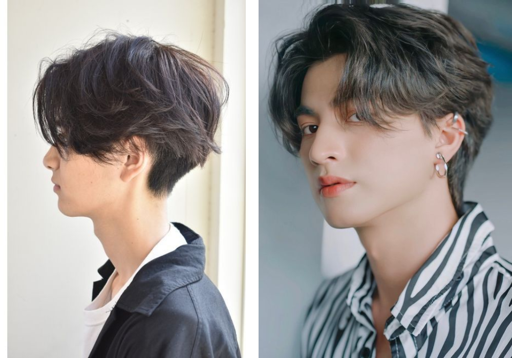 Kiểu tóc mohican uốn phồng năng động