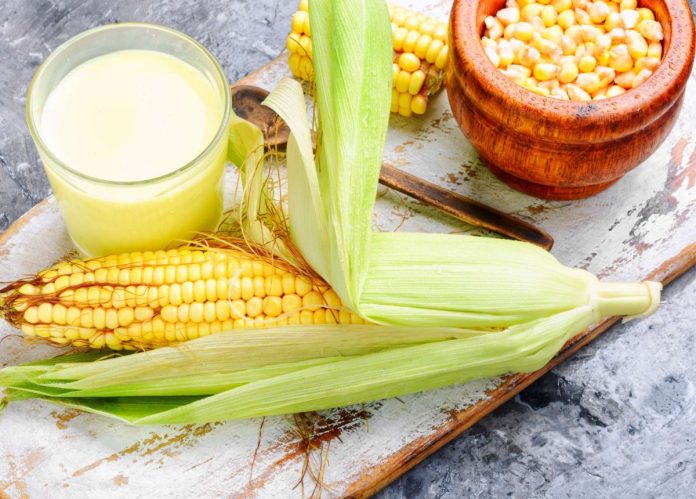 cách làm sữa ngô