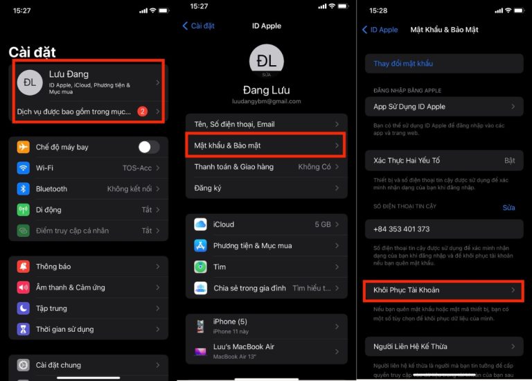 5 Cách lấy lại mật khẩu iCloud đơn giản, nhanh chóng