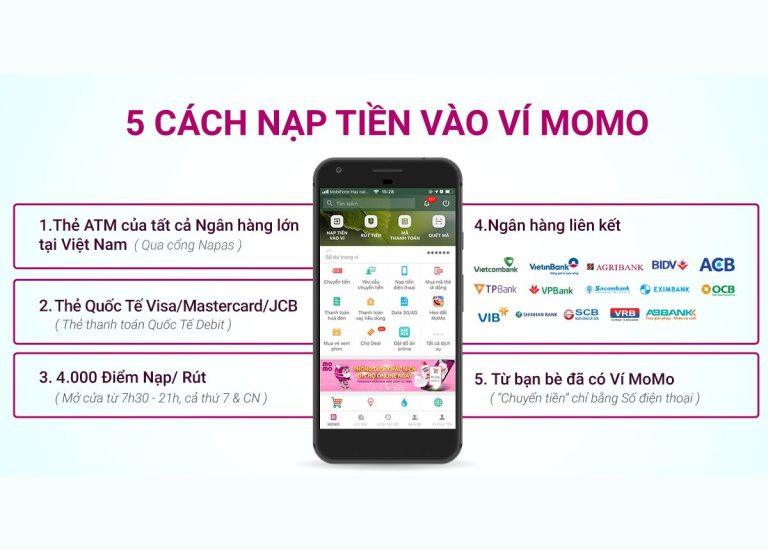 5 Cách nạp tiền vào MoMo: Miễn phí, dễ dàng, nhanh chóng