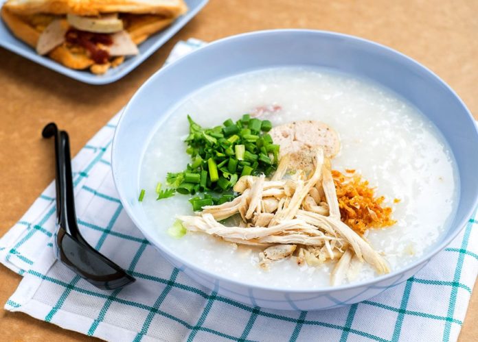 cách nấu cháo gà