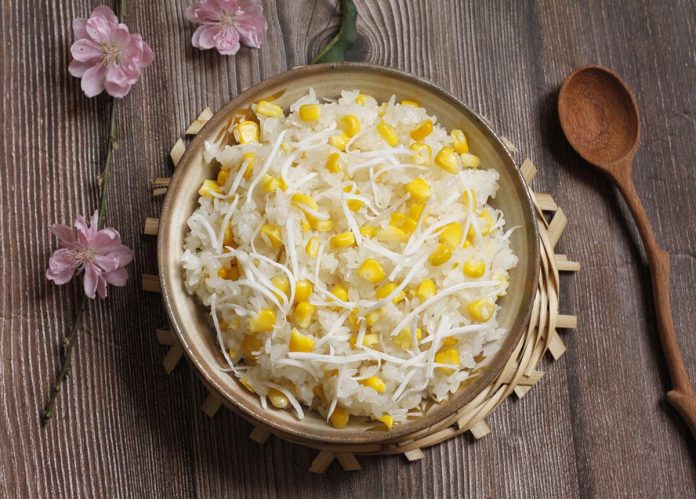 cách nấu xôi bắp