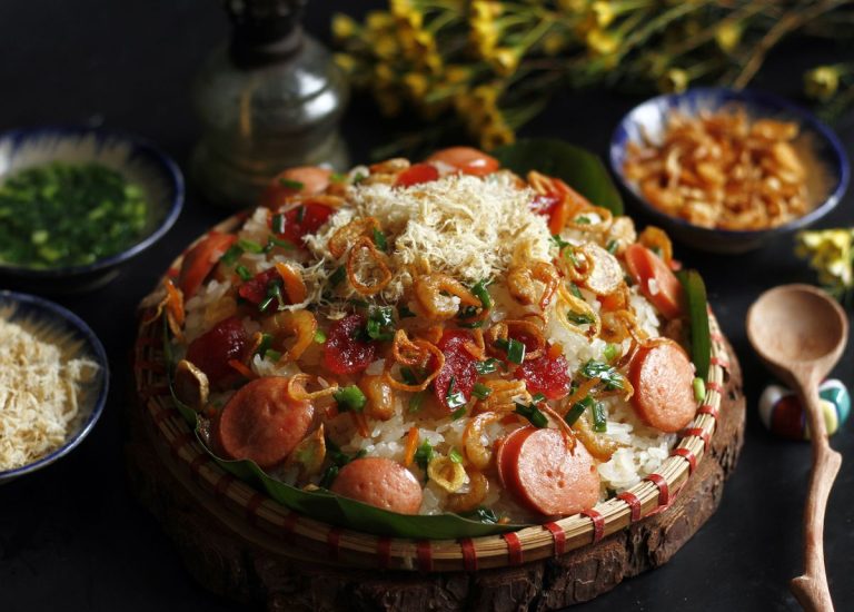 3 Cách nấu xôi mặn bằng nồi cơm điện dẻo ngon, cực đơn giản