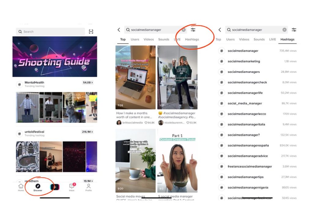 Sử dụng hashtag để tăng xu hướng cho video TikTok