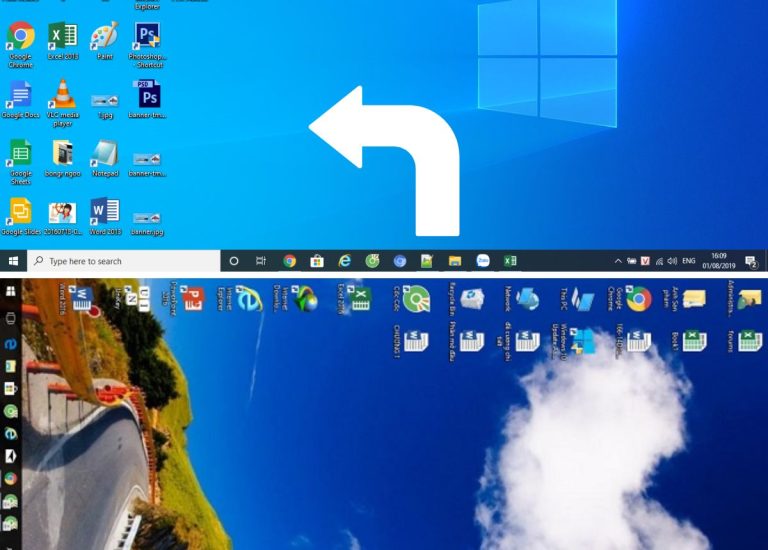 4 Cách xoay màn hình máy tính, laptop nhanh, đơn giản