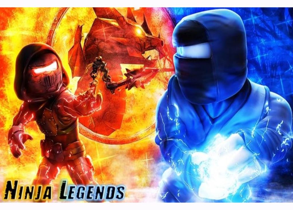 Nhân vật trong Game Ninja Legends truy lùng Chi và Xu