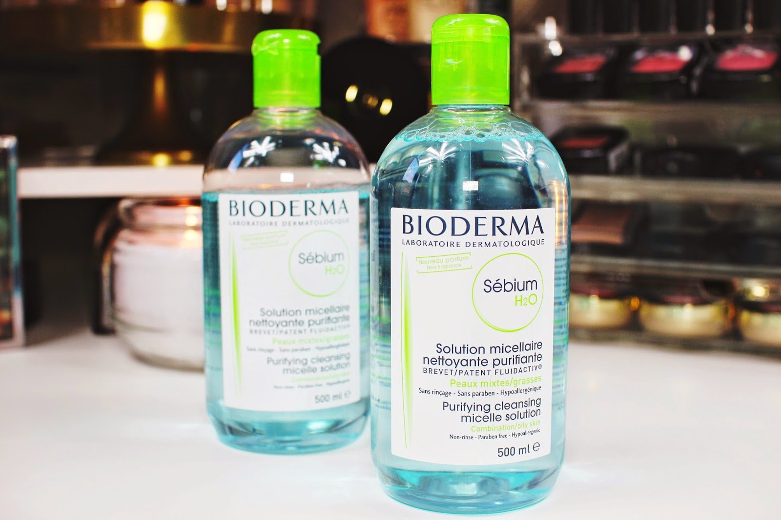 Nước tẩy trang Bioderma xanh rất thích hợp với những ai sở hữu làn da nhạy cảm