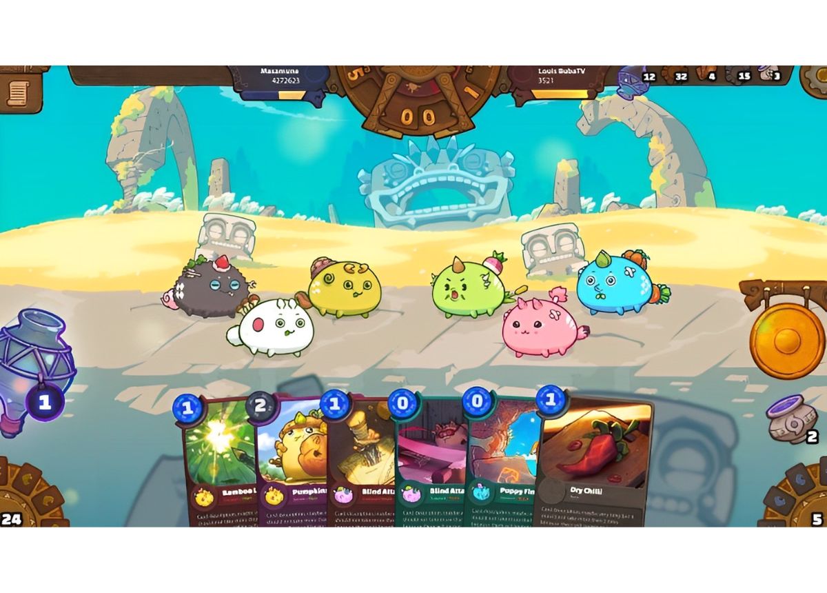 Axie Infinity là một trong các game blockchain phổ biến hiện nay 