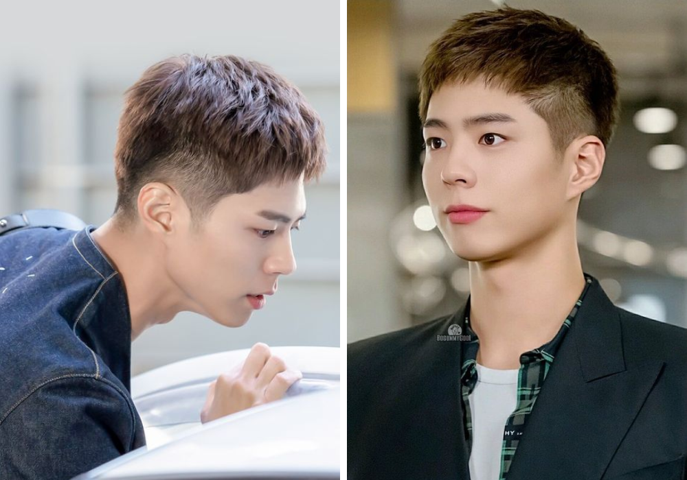 Kiểu mohican không vuốt cắt mái ngắn điển trai