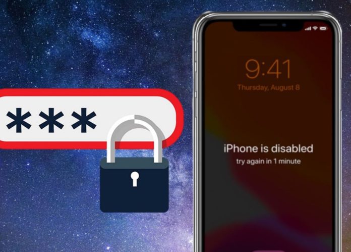 iphone bị vô hiệu hóa