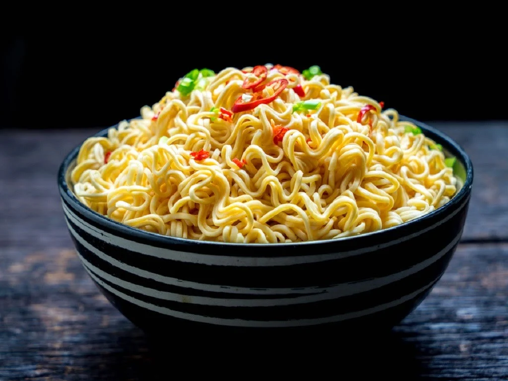 Mì tôm ăn ngay tắp lự được sản xuất kể từ bột mì