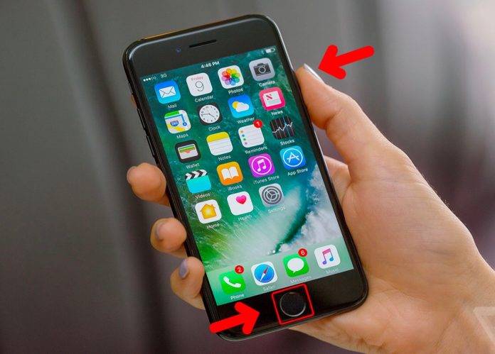 Khởi đông lại iphone