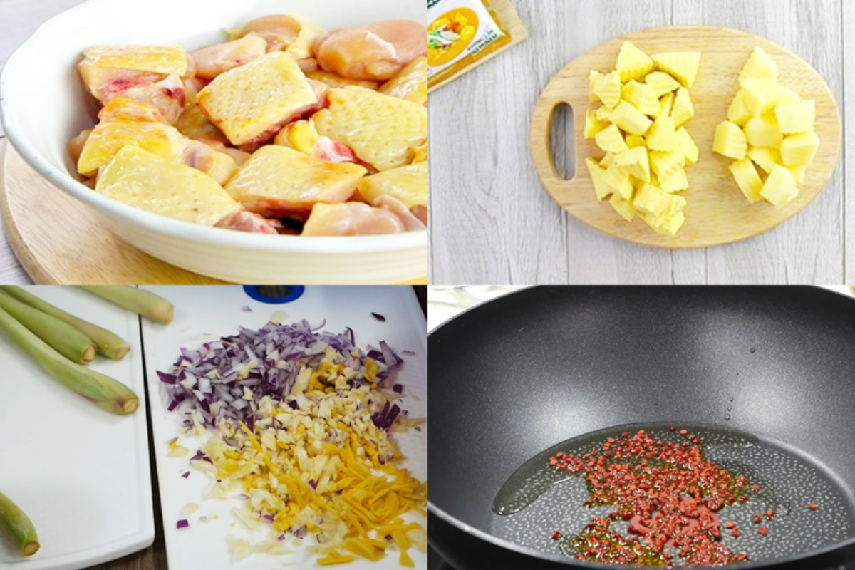 Cách nấu cà ri gà với khoai lang đơn giản, dễ thực hiện 