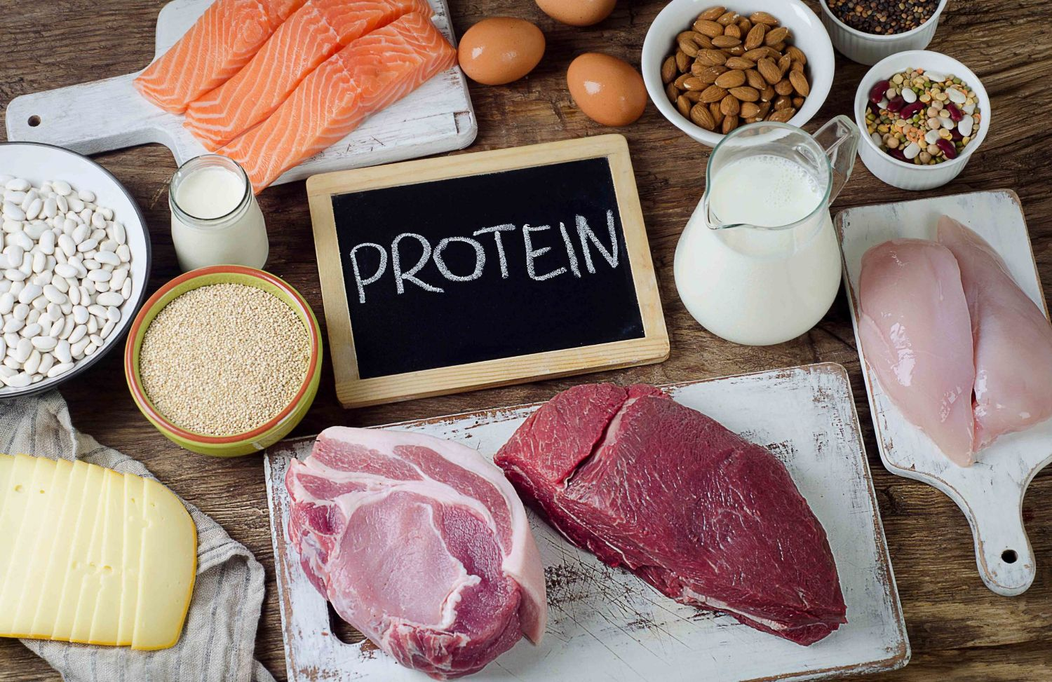 Cung cấp chế độ dinh dưỡng giàu protein 