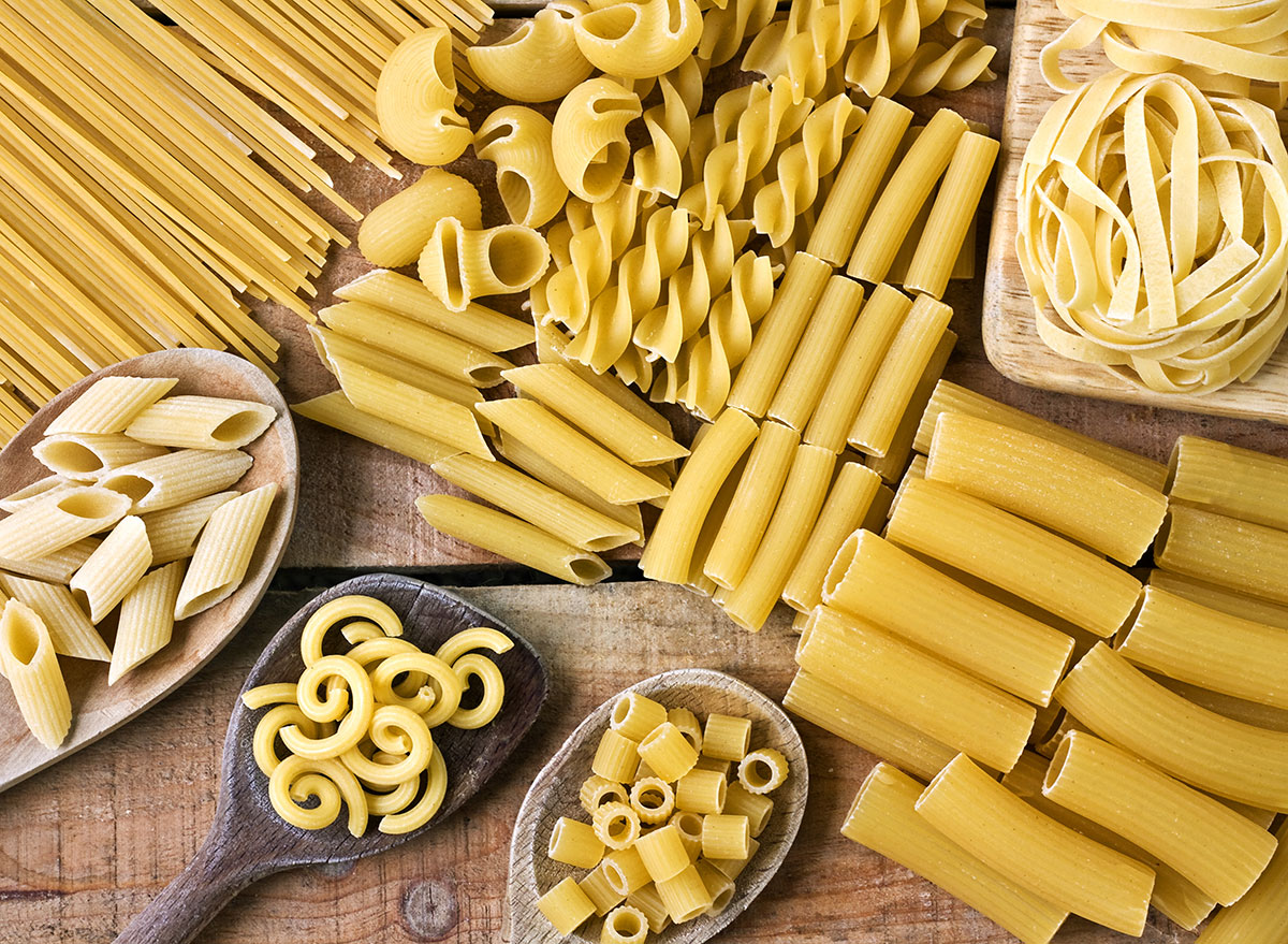 Các loại pasta hợp để làm mì Ý