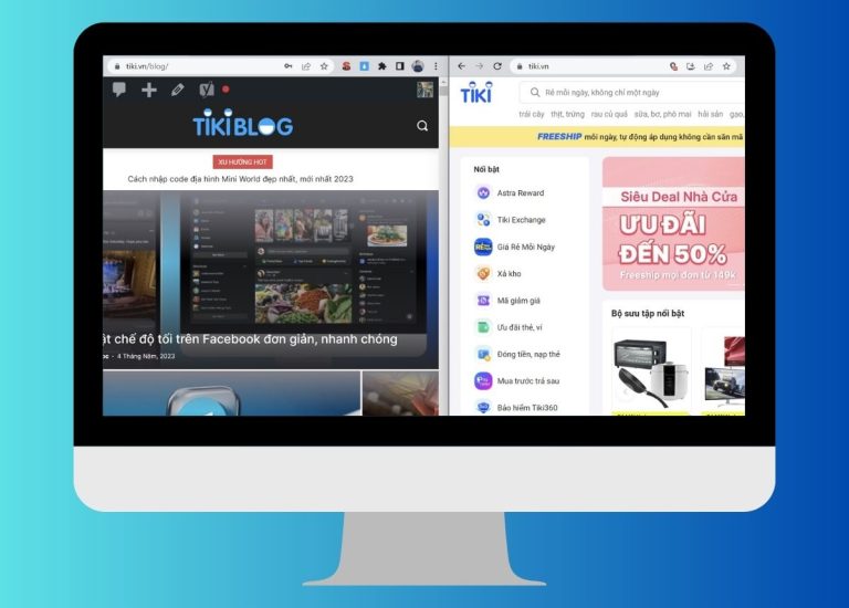 4 Cách chia đôi màn hình máy tính, laptop Windows đơn giản