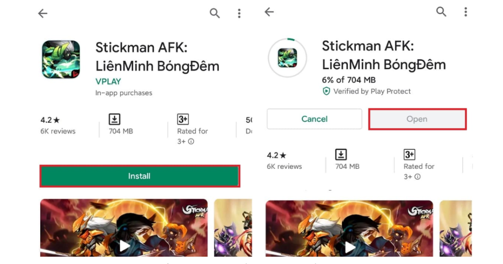 Tải phần mềm Stickman AFK mang lại điện thoại cảm ứng thông minh 