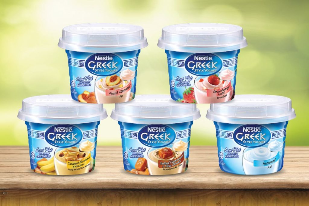 Sữa chua kiểu Hy Lạp Nestlé thơm ngon với nhiều hương vị khác nhau