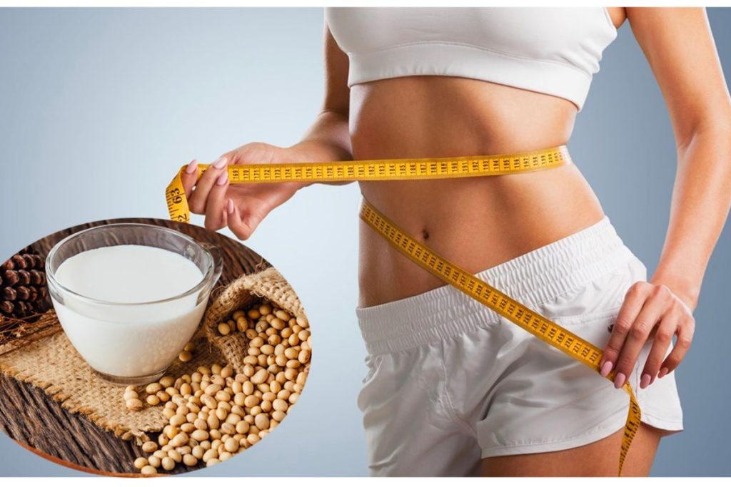 Uống sữa đậu nành có thể giúp bạn giảm cân nhanh chóng