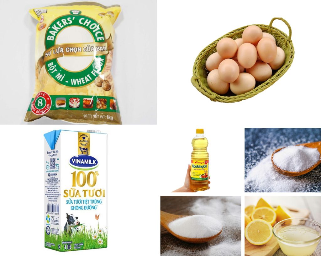 Nguyên liệu làm cốt bông lan