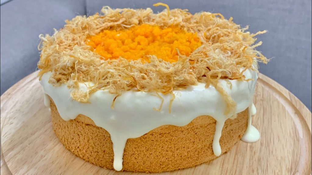 Thành phẩm bông lan trứng muối bắt mắt, ngon miệng