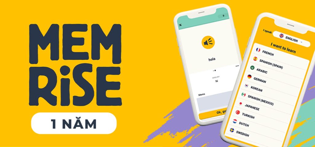 App học tiếng Anh memrise với chi phí phải chăng