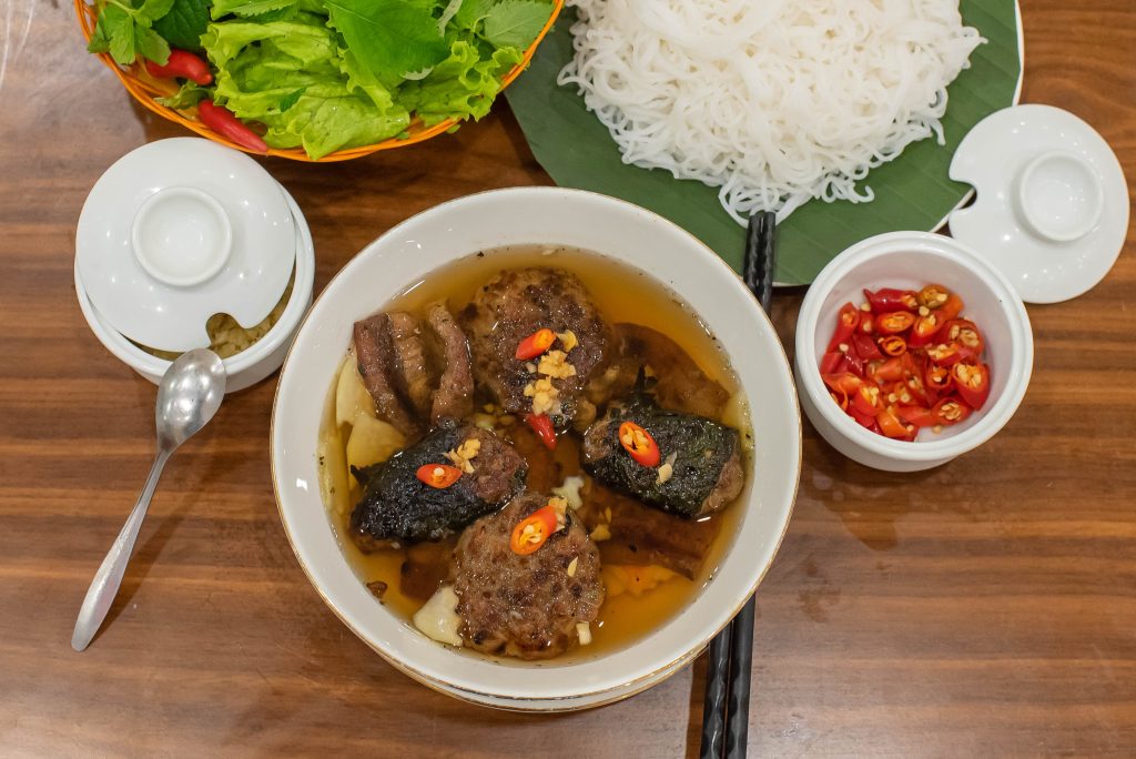 Bún chả Hà Nội xưa (Nguồn: Internet)