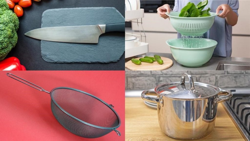 Dụng cụ cần thiết để nấu hủ tiếu