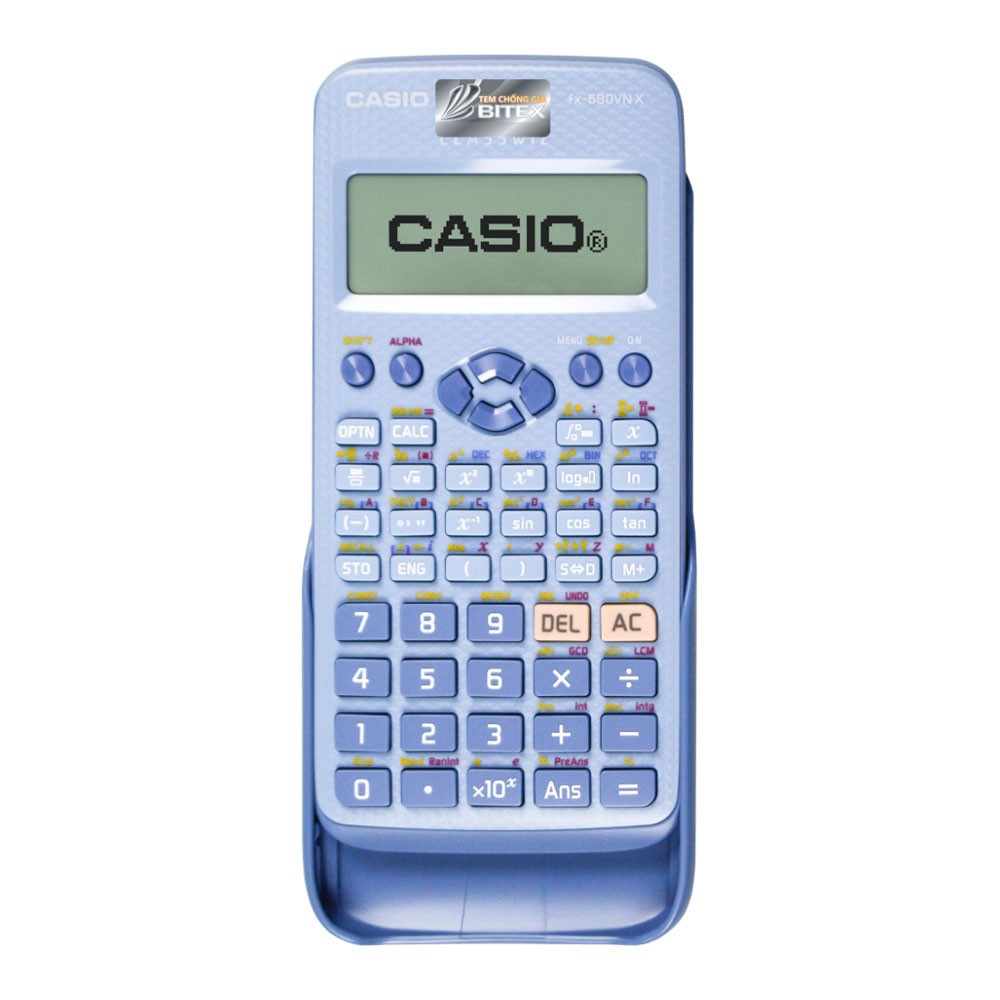Máy casio FX580VN X màu xanh dương
