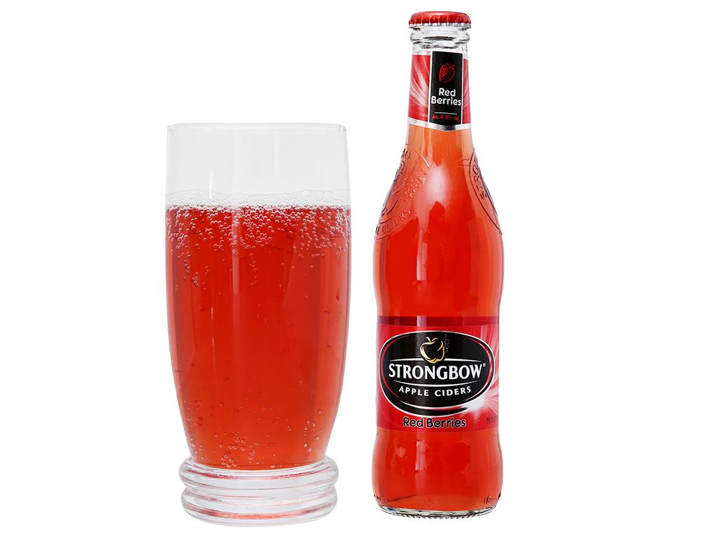 Strongbow Red Berries mang một hương vị độc đáo