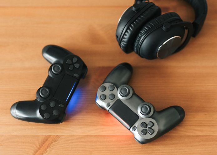 tay cầm chơi game thumb