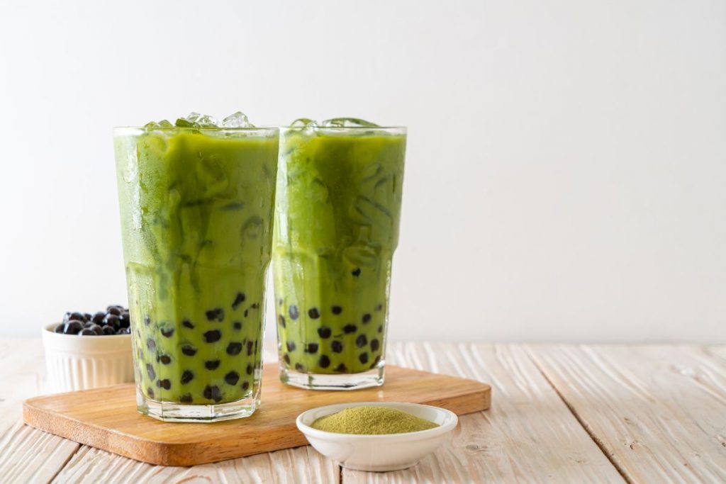 Trà sữa matcha thanh mát