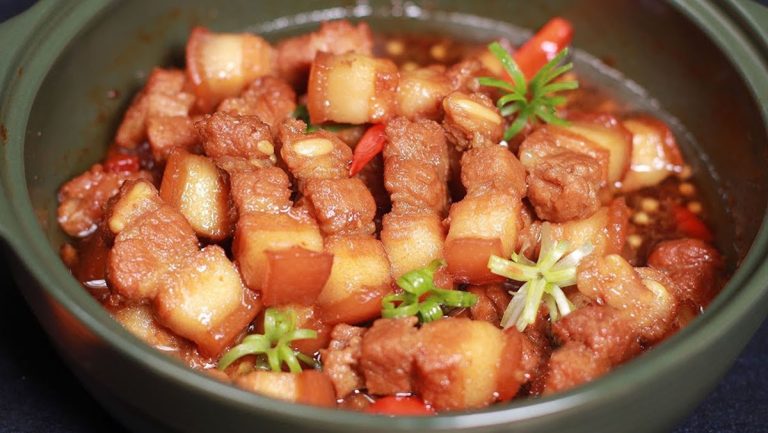 Cách làm thịt kho tiêu ngon, đậm đà, cực hao cơm