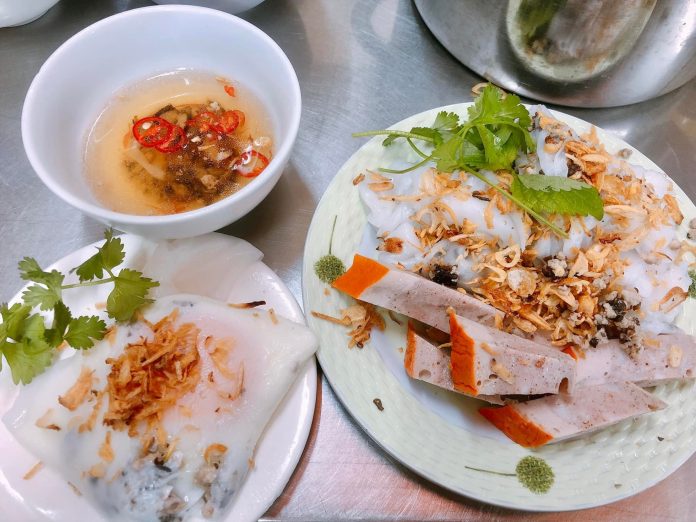 Bánh cuốn bao nhiêu calo?