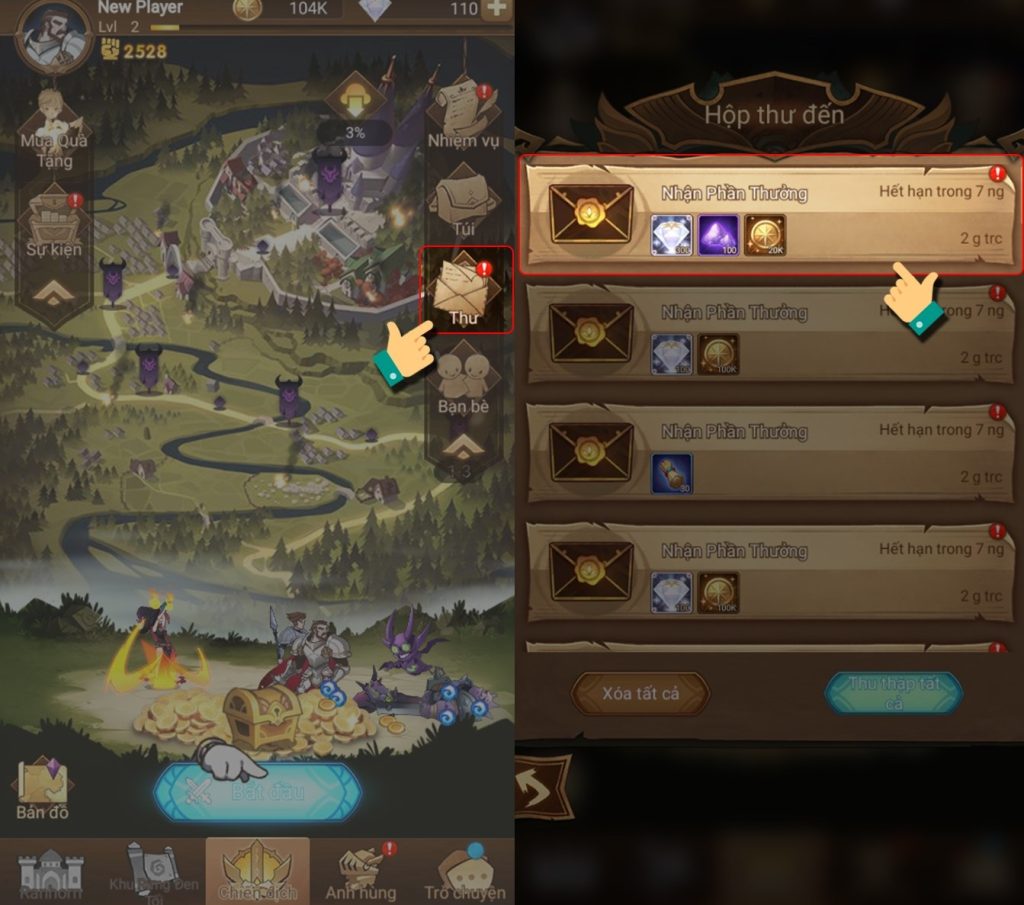 Cách nhập code vào game AFK Arena dễ dàng