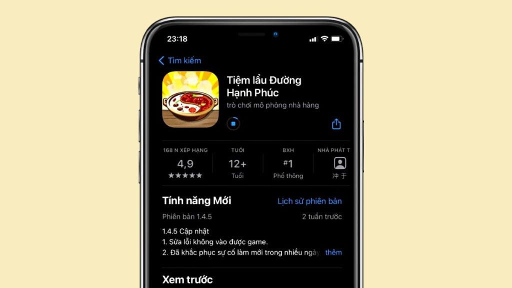 Vào CH Play hoặc App Store để tải game về máy