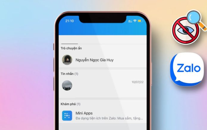 Cách tìm tin nhắn ẩn trên Zalo