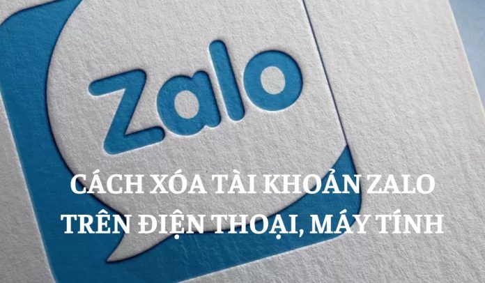Cách xóa tài khoản Zalo