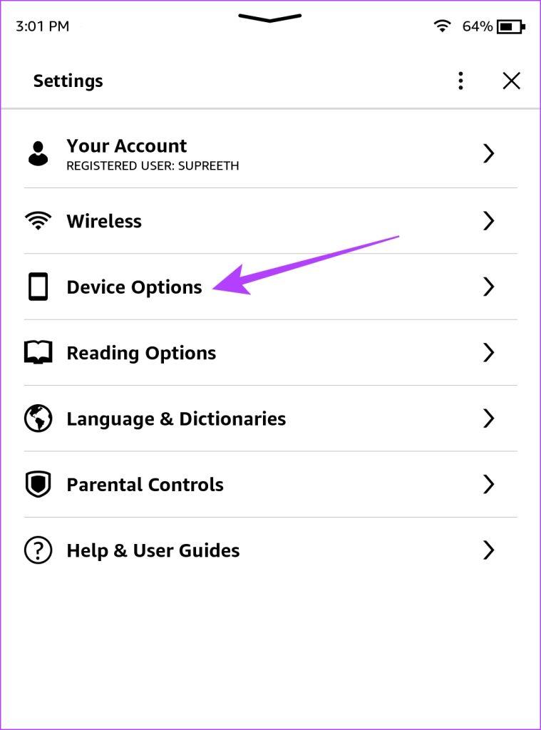 Cách đổi mật khẩu máy đọc sách Kindle