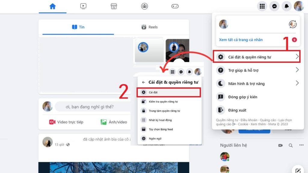 Đổi tên facebook trên máy tính nhanh nhất