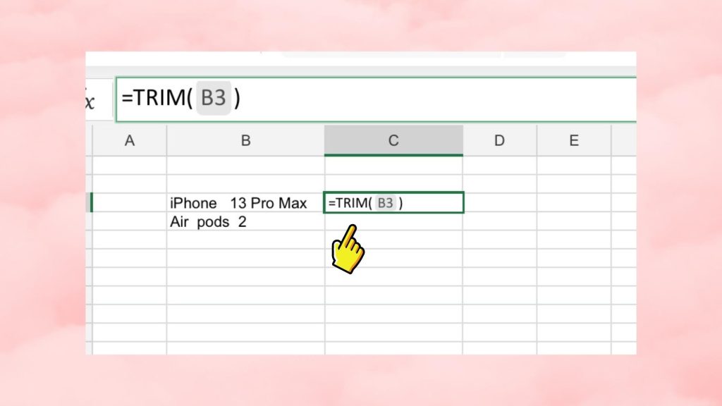 Hàm TRIM trong Excel