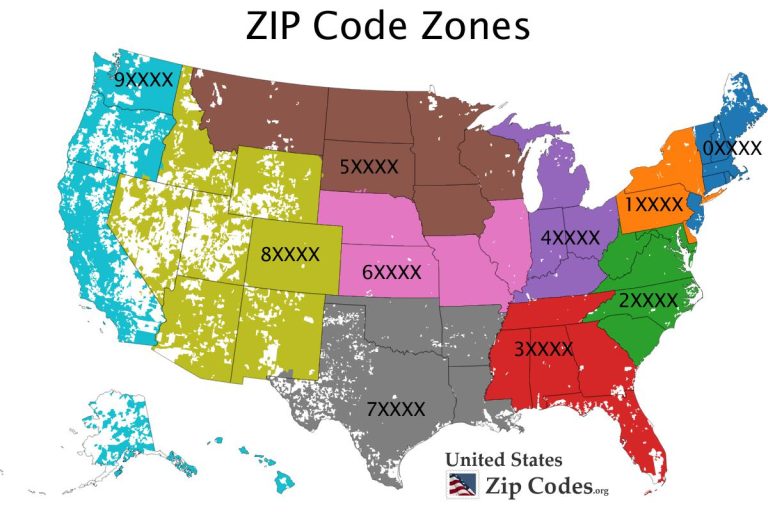 Mã zip Hoa Kỳ (Mỹ): Tổng hợp các bang mới, đầy đủ, chuẩn nhất